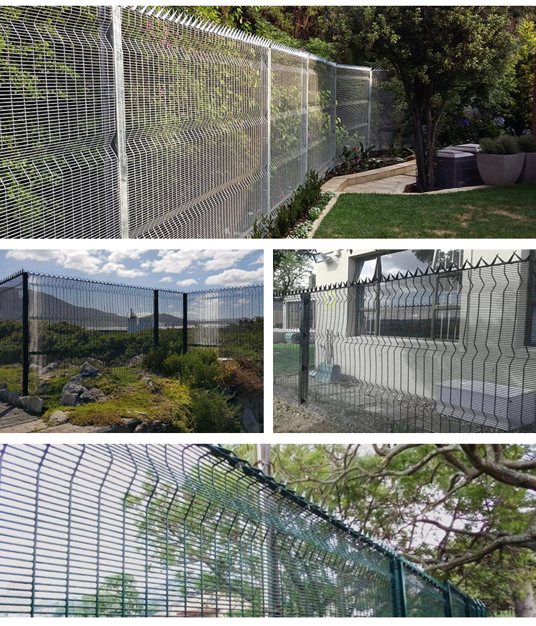 Anti Theft Galvanized Clearvu 358 Mesh Fencing Plastic Metal