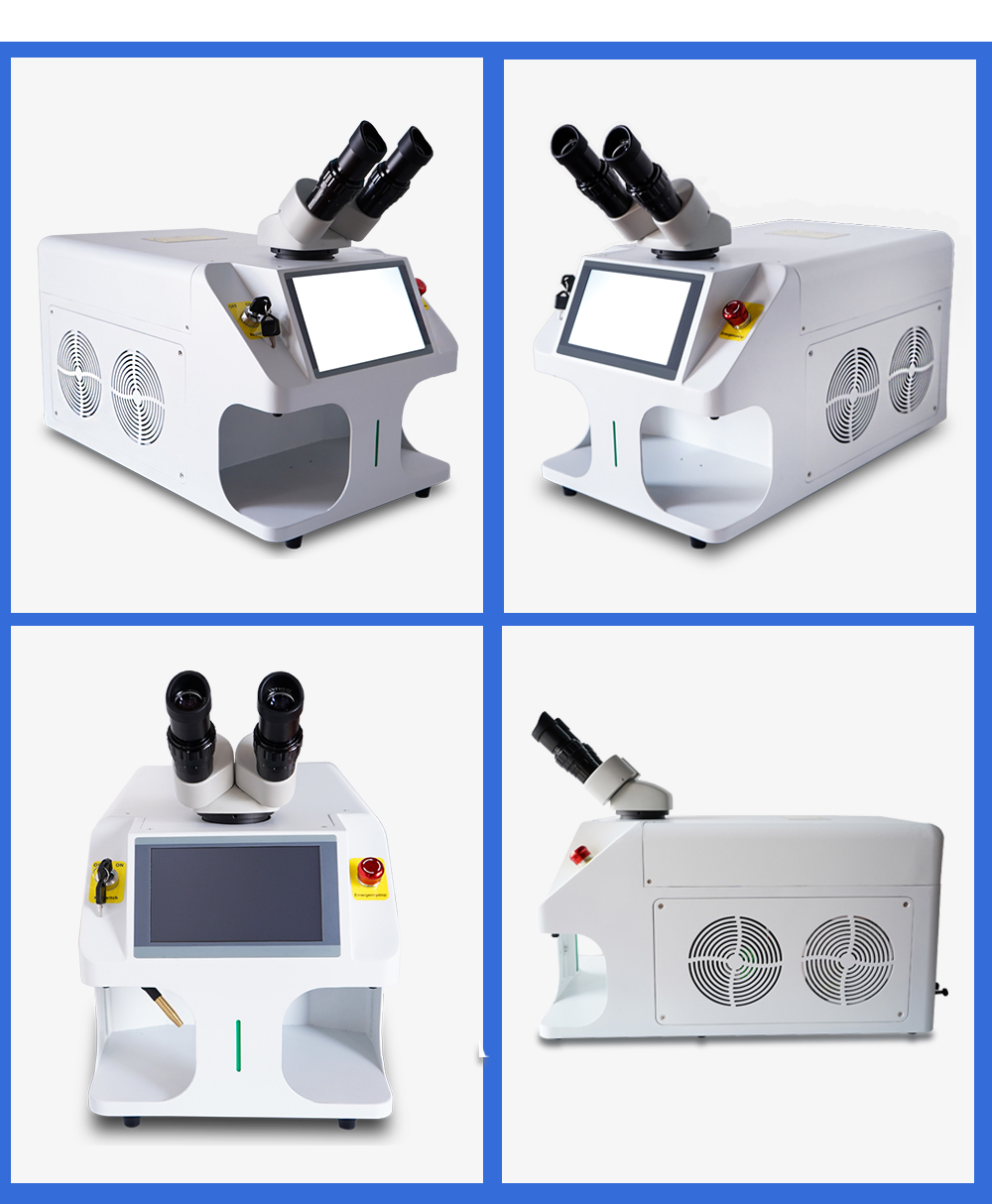 100watt Desktop Jewelry Laser Welding Machine with Easy Operate and Portable Design Advantage
