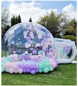Wholesale Hot selling Outdoor Camping Wedding Party Transparent PVC Inflatable Bubble tent for kids from china suppliers