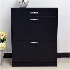 Wholesale Three Door 12KG 80cm height Wood Shoe Organizer Cabinet from china suppliers
