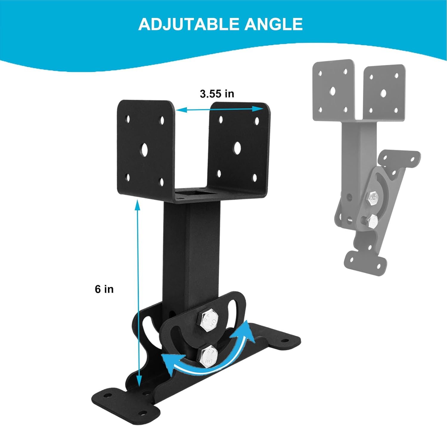 Versatile Heavy Duty Brackets Dacromet Electrophoretic Coating for Gazebo Construction