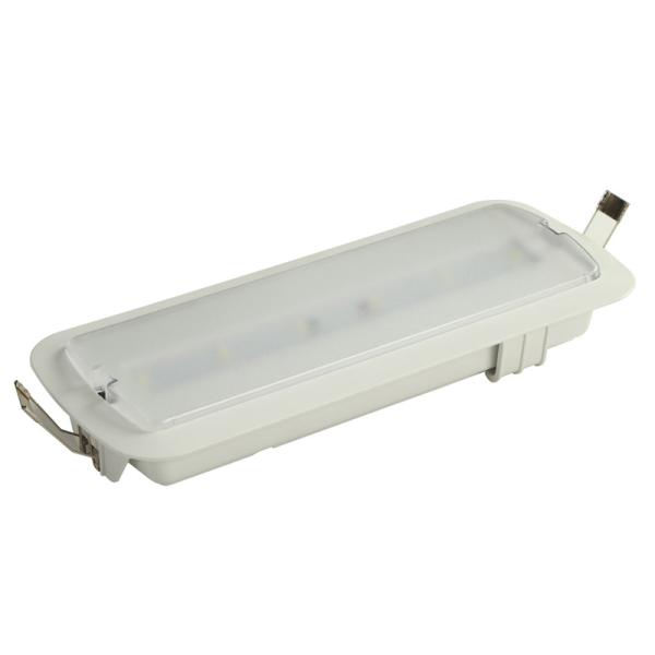 Rechargeable LED Emergency Lamp 3W 6500K Ni-CD Battery IP20