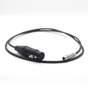 Wholesale 25 Inches Arri Alexa Mini Audio Cable XLR 3 Pin To 2 Keying 0B 6 Pin Male from china suppliers