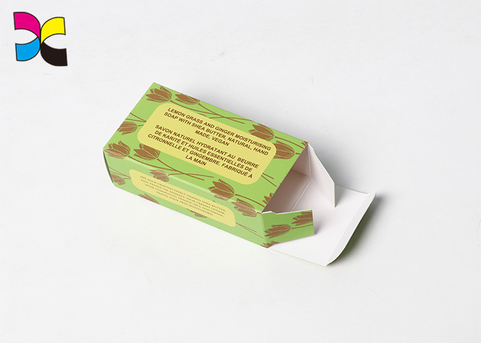 Glittering Luxury Full Color Custom Gift Boxes , Soap Colored Corrugated Boxes
