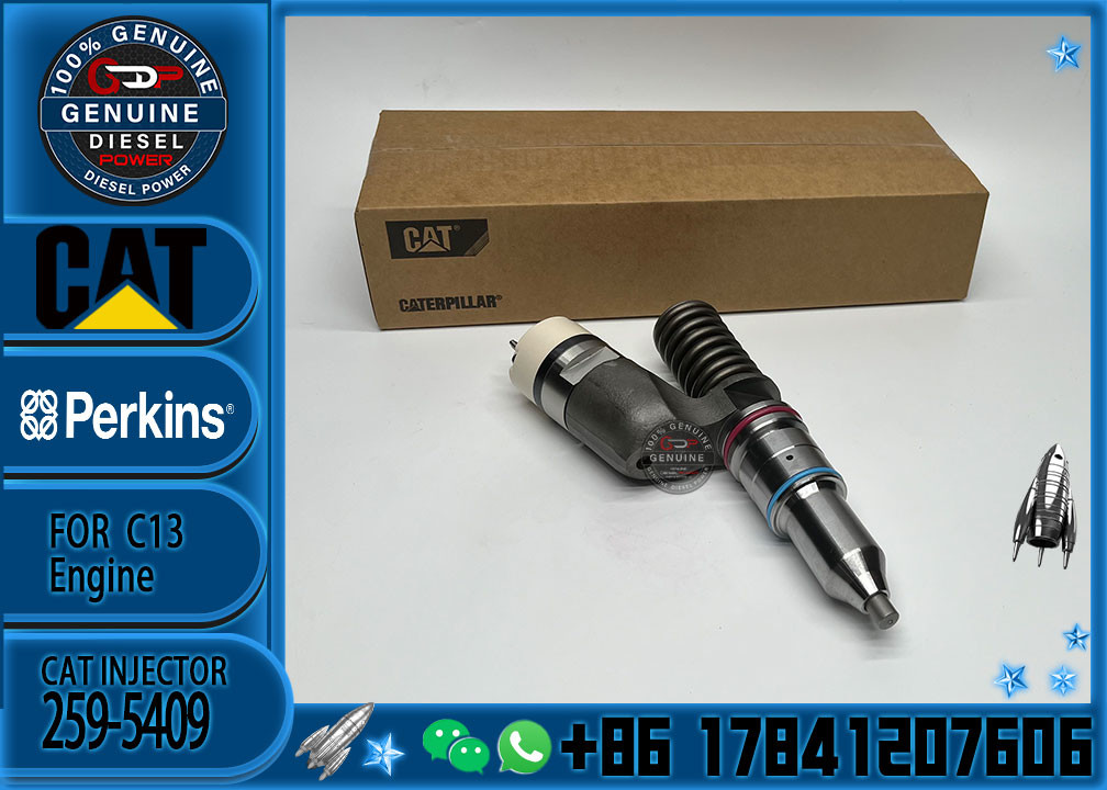 Excavator Parts C13 Engine injectors 253-0608 259-5409 2530608 2595409 Fuel Nozzle For CAT