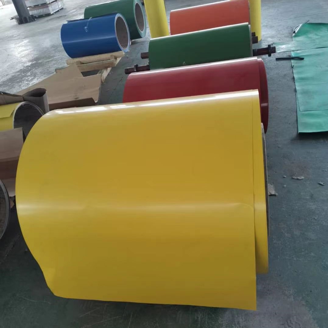 3000 6000 Series Color Coated Aluminum Coils for Bending Welding Punching Cutting Applications and Customized Width