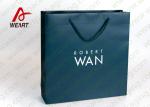 Fish Logo Pink Promotional Paper Bags Environment - Friendly Material