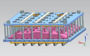Wholesale Packaging Protection Box Car Engine Parts EPS Mold from china suppliers