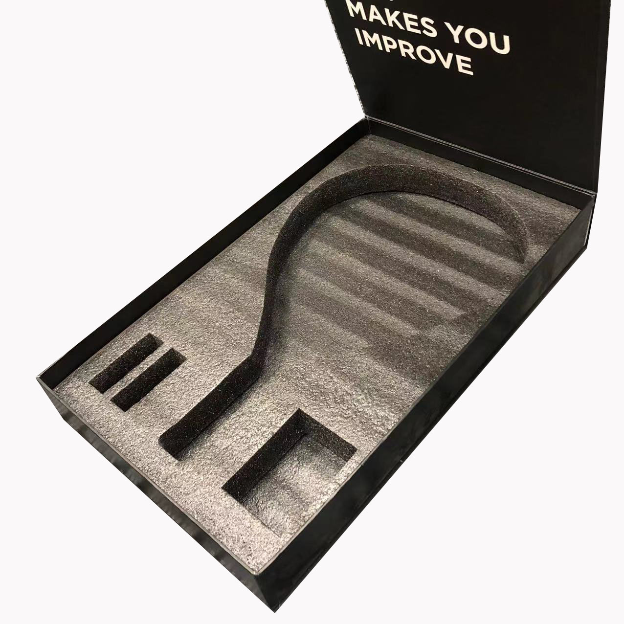 Stylish Cardboard Magnetic Packaging Box Customized For Badminton Racket