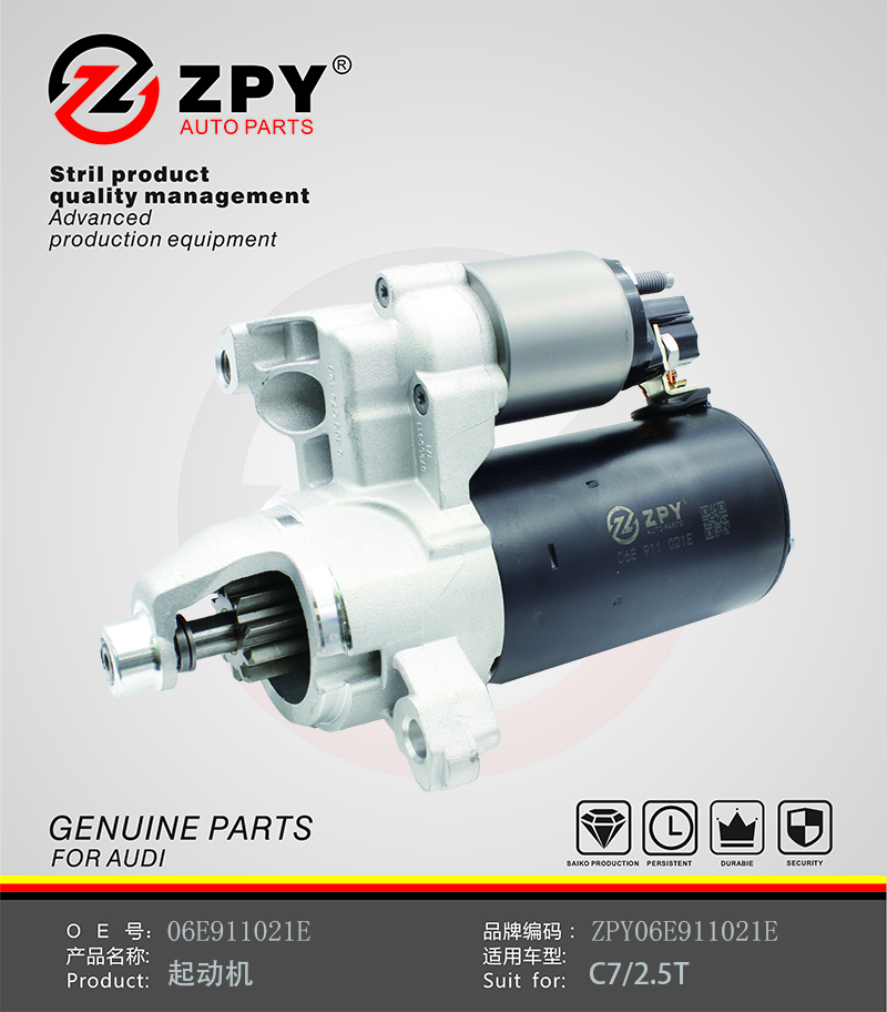 Starter For Audi C72. 5 06E911021D 06E911021DX 06E911021E