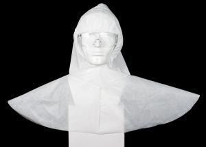 Wholesale Non Woven Protective Astronaut Caps Hoods , Disposable Surgical Protective Head Hood Cap from china suppliers