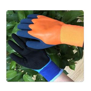 Wholesale Decorating Winter Warm Colorful Rubber Grip Small Hands Palm Coated Gloves from china suppliers