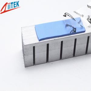 Wholesale 3.0 W/mK Blue high thermal conductivity silicone gap pad TIF130-30-05S natually tacky -50 to 200℃ from china suppliers