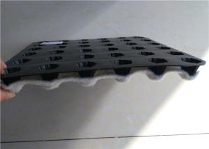 Wholesale Geocomposite Drain Black Color Dimpled Plastic Drain Sheet For Underground Waterproofing from china suppliers