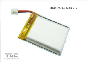 Wholesale Soft Pack 3.2V LiFePO4 Battery With Connector 70160220 20Ah for Solar Power from china suppliers