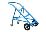 TY140 Cylinder Hand Truck Cylinder Handling Trolley With Wear Resistant Solid