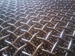 Corrosion Resistance Crimped Wire Cloth High Temperature Resistant For Fence