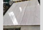 High Purity White Marble Natural Stone Slabs With Veins Polished No Sulfide