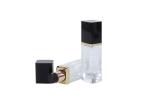 0.5oz Empty Square Clear Glass Foundation Bottle Leakproof Makeup Cosmetic