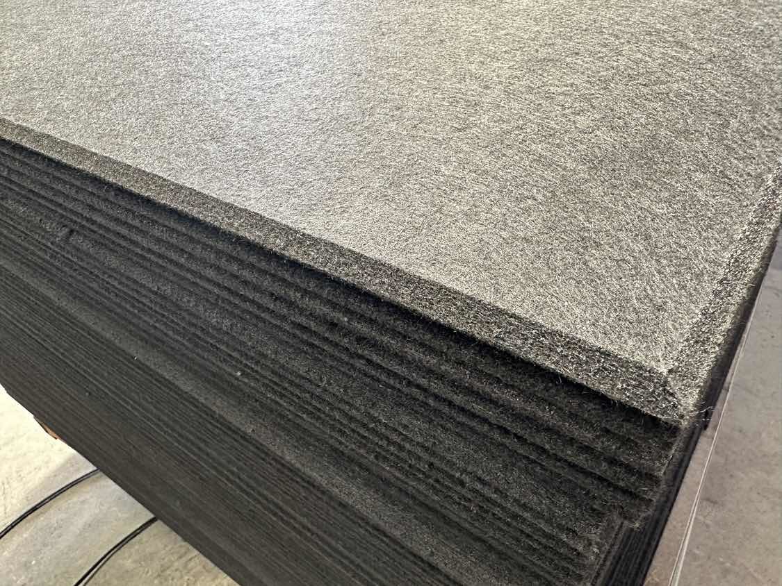 Modern PET Soundproof 3D Acoustic Wall Panel With Artistic Shapes Felt Wall Panel