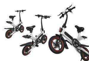 Wholesale Pedal Assist Small Folding Electric Bike For Leisure / Sport Aluminium Alloy Frame from china suppliers