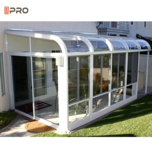 Wholesale Double Layer Glass Florida Room Aluminium Frame For Plastic Pvc Four Season Sunroom from china suppliers