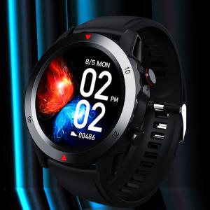 Wholesale 30 Days Standby Fitness Tracker Smart Bracelet , Round 1.28 Inch Smart Watch from china suppliers