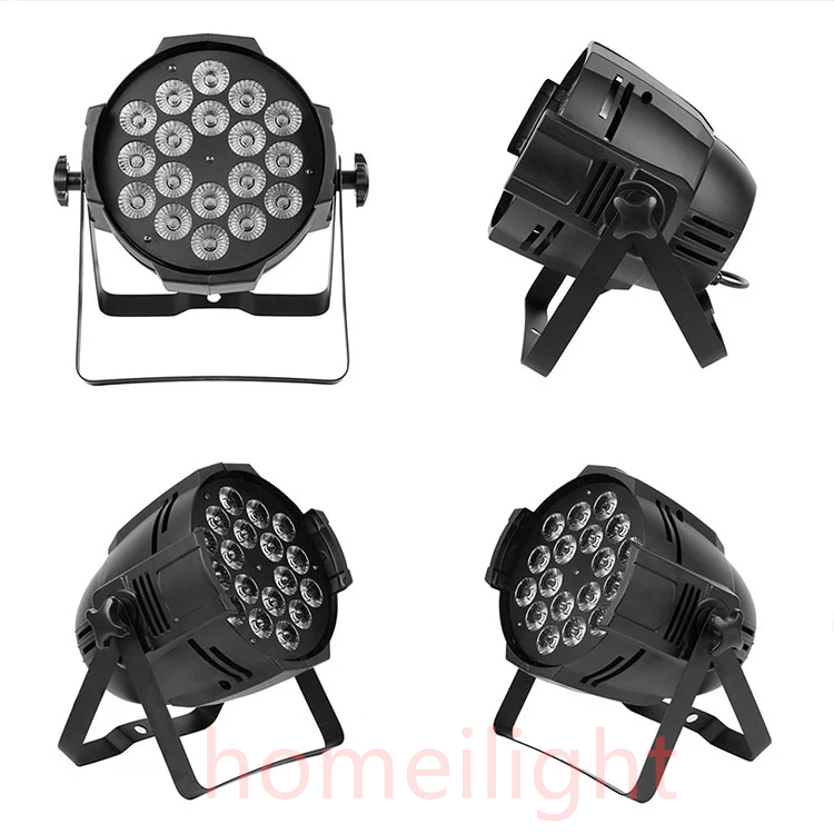 18pcs 4 In 1 Led Bar Stage Light indoor Zoom Par For Night Club Wedding Light Uplight Par Can