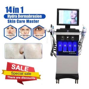 Wholesale 250VA Hydra Aqua Peel Facial Machine 100V - 240V Hydra Beauty Facial Machine 14 In 1 from china suppliers