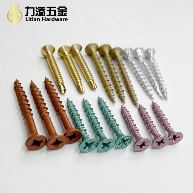 Galvanized Self Drilling Drywall Screws For Metal Studs ANSI Standard Antirust