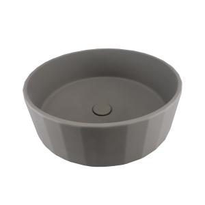 Wholesale Taupe Clay 17'' Modern Medium Wash Basin For Home Commercial from china suppliers