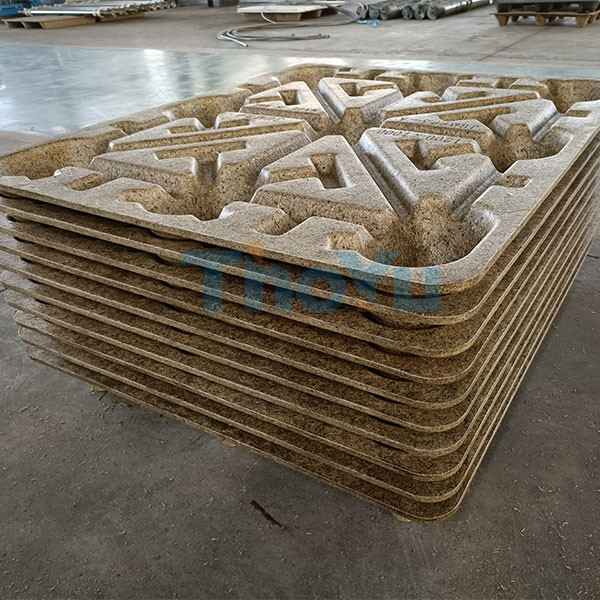 Hydraulic Press Molded Wood Pallet Making Machine With Automatic Production