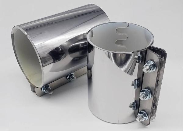 2.5 Inch Stainless Steel Pipe Coupling Low Air Pressure Particle Dust Conveying