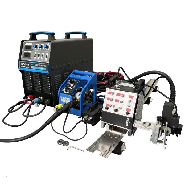 User-Friendly Multi Functional Seam Welding Machine with Magnetic Flexible Rail and Straight Rail