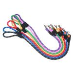 Flexible Pet Traction Nylon Dog Lead Tough Climbing Rope Red Green Black