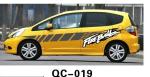 Various size Car Body Sticker QC-019A / PVC Car Decoration