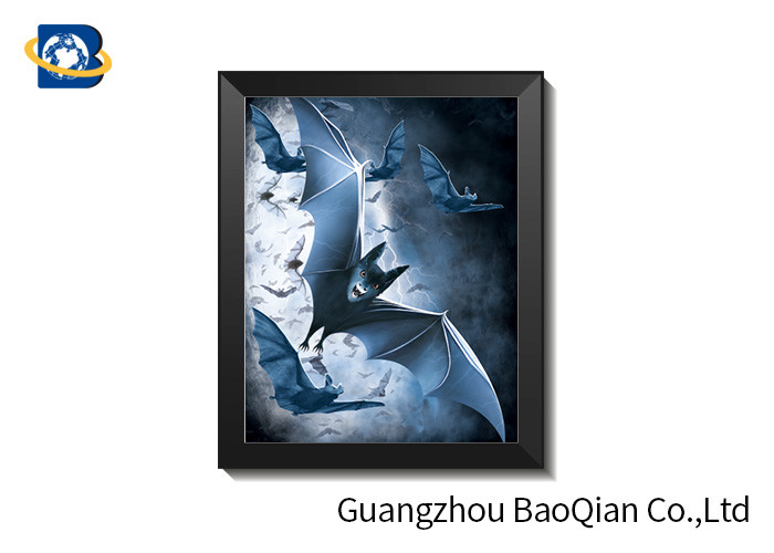 Eco Friendly PET 3D Flip Picture , Customized High Definition Lenticular Movie Poster