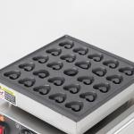 201 Stainless Steel Waffle Maker for Commercial Poffertjes and Taiyaki Snack