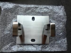 Wholesale SS304 316 Square Stainless Steel Balustrade Wall Mount Flange With Satin / Mirror Surface from china suppliers