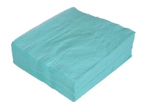 Wholesale Square 2Ply 50Ct Caribbean Blue Color Paper Napkin For Parties from china suppliers