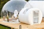 Inflatable Bubble Geodesic Dome Tent Garden Party Geodesic Camping Tent