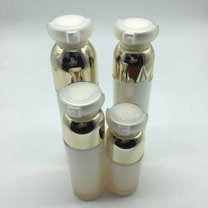 Wholesale Luxury Cosmetic Packaging Airless Bottle With Pump 15ml 30ml 50ml 100ml from china suppliers