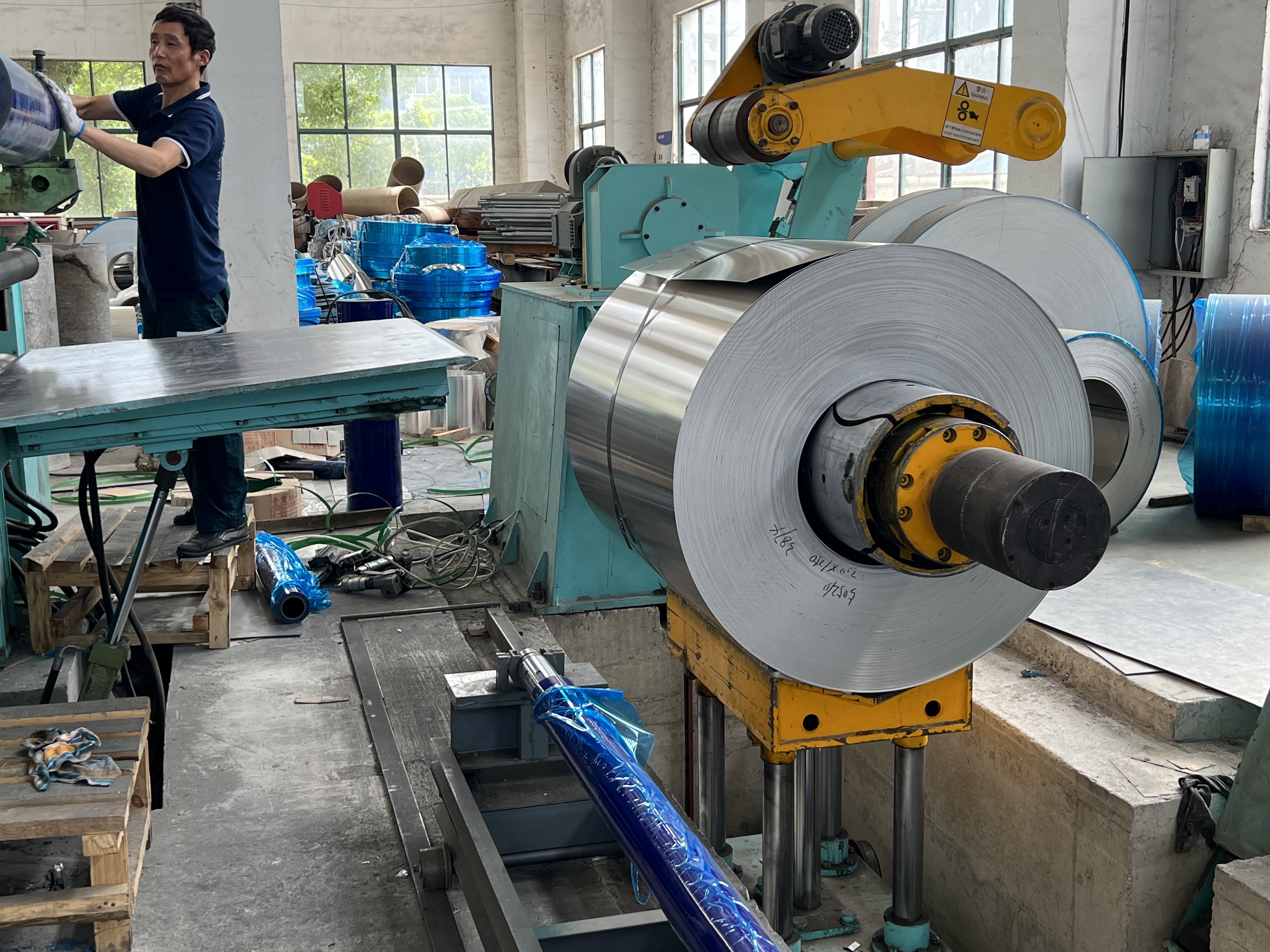 1050 1060 0.8mm Aluminum Sheet Metal Coil T351-T651 wood grain aluminum coil stock