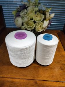 Wholesale Compact Poly Sewing Thread 29S/2 Raw White Abrasion Resistance from china suppliers