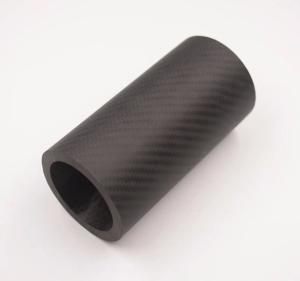 Wholesale Industry Partscarbon Fiber Tube Single Wall 3K Twill 8mm Fatigue Resistance from china suppliers