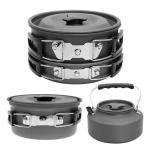 Aluminium Alloy Outdoor Camping Pot Set With Two Pieces THNH-04