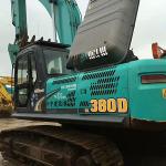 Used excavator japan Kobelco Sk 380 good Quality Low Working Hour Second Hand