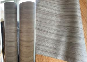 Wholesale Embossed Cabinet Covering PVC Wood Grain Foil Vinyl Wrap 1400mm Wide from china suppliers