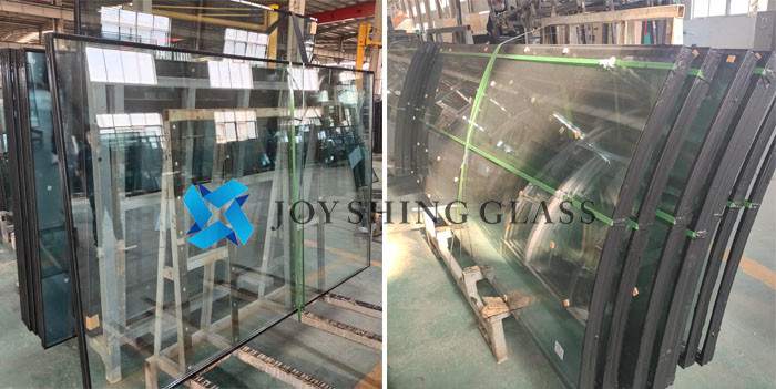 Clear Low-E Insualting Glass, Flat and Curved Shape
