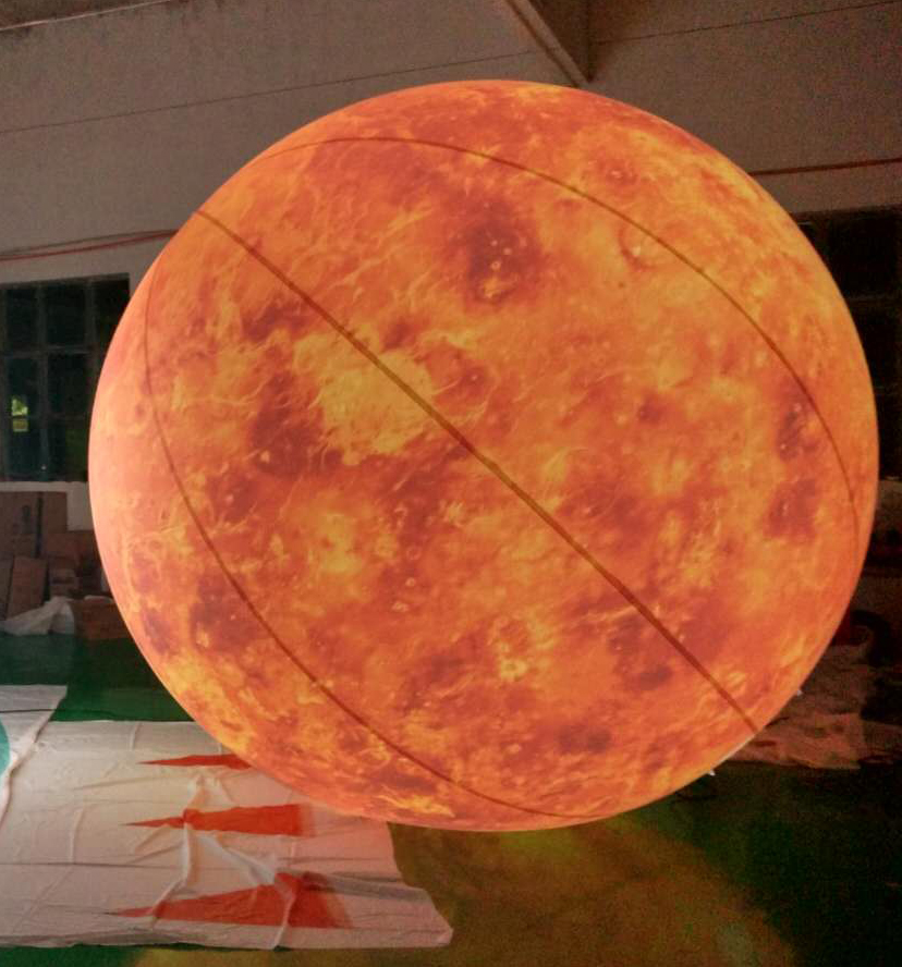 Inflatable Moon Balloon with Led Light Giant Advertising Decoration Inflatable Moon Model Large